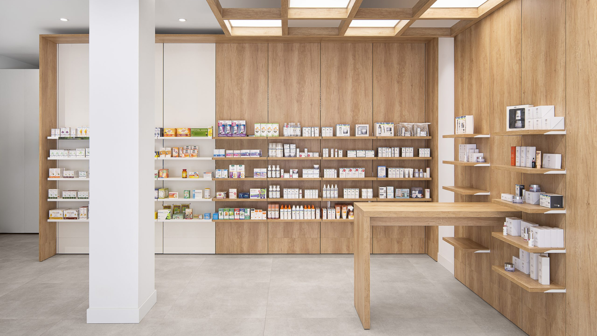 arquitectura para farmacias